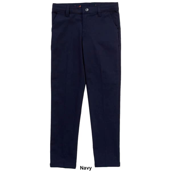 Boys &#40;8-20&#41; Comfort Waist Band Slim Fit Uniform Pants