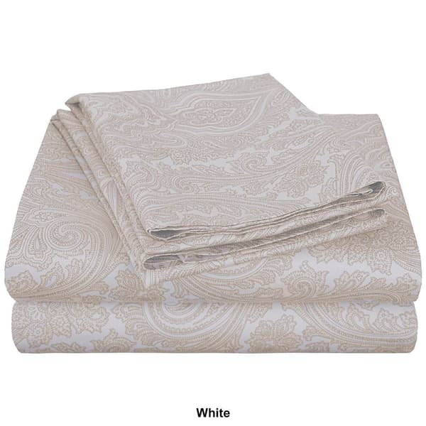 Superior Italian Paisley 600 Thread Count Deep Pocket Sheet Set