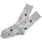 Mens Davco(R) Halloween Spiders & Webs Crew Socks - image 1