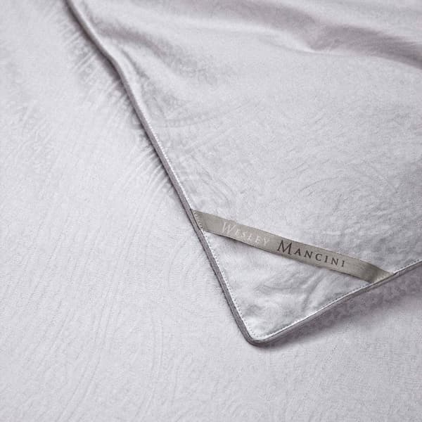 Wesley Mancini Collection Down Blend Jacquard Blanket