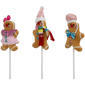 Northlight Plush Gingerbread Christmas Picks - Set of 3 - image 3