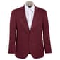 Mens Nautica Structure Weave Sport Coat - Burgundy - image 1