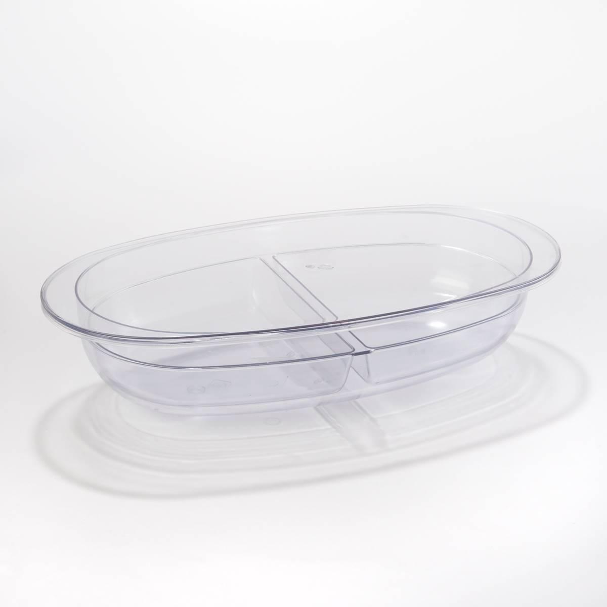 Chillers 2 Section Serving Tray with Lid