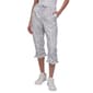 Womens DKNY Sport Peached Poplin Convertible Cargo Capri Pant - image 1