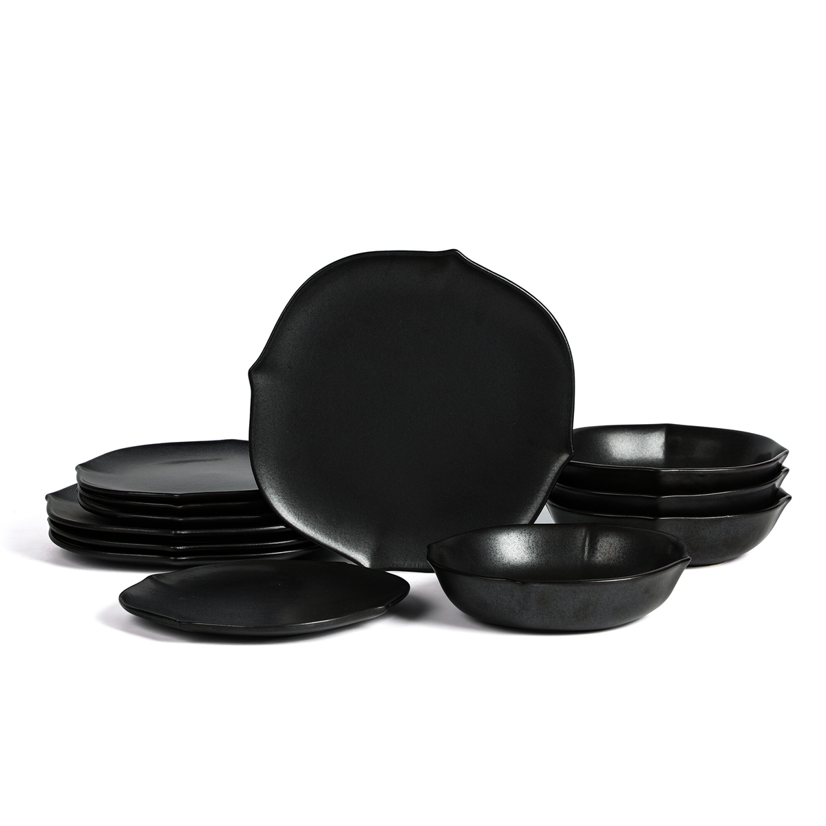 Stone Lain Baskerville 12pc. Stoneware Dinnerware Set