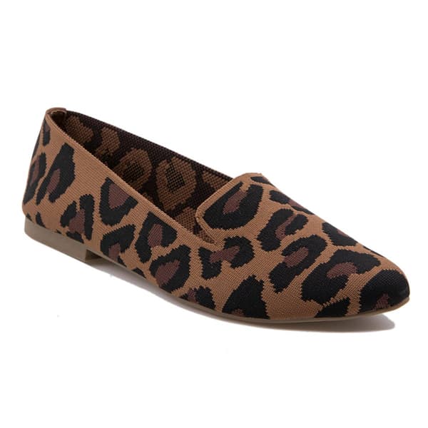 Womens UNIONBAY&#40;R&#41; Wella Leopard Loafers