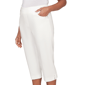 Petites Alfred Dunner Resort Living Smooth Waist Easy Pull- On C - image 5