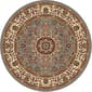 Tayse Elegance Victoria Blue Round Area Rug - 5'3 - image 1