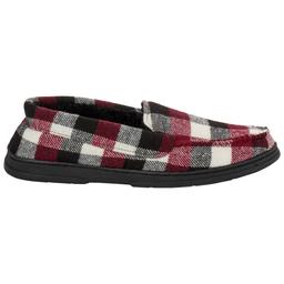 Mens Preswick & Moore® Microsuede Moccasin Slippers - Burgundy