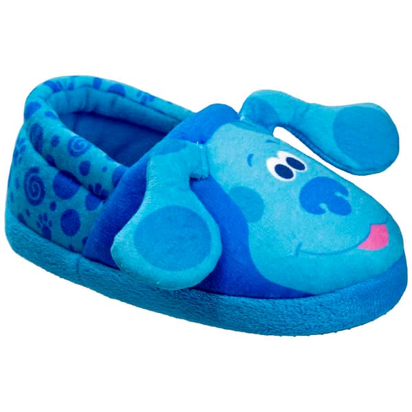 Little Kids Nickelodeon Blues Clues Blue & Magenta Slippers