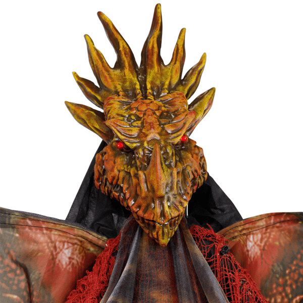 Northlight 5.75ft.  Animated Standing Dragon Man Halloween Figure