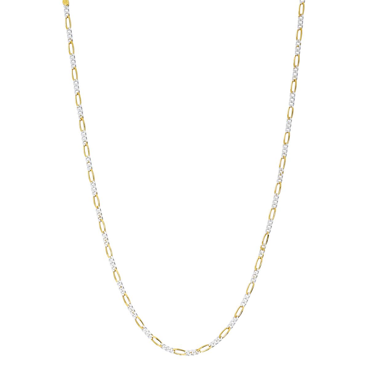 Gold Classics(tm) Gold Over Sterling Silver Figaro Chain Necklace