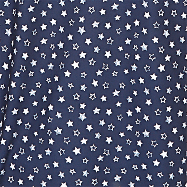 Plus Size Emaline Sapphire Serenade II Cap Sleeve Stars Tee