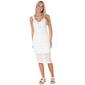 Juniors Derek Heart Lace Wide Strap Midi Dress - image 1