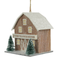 Northlight Lighted Rustic Brown House Christmas Ornament - image 3