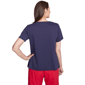 Womens Alfred Dunner Land of the Free Round Neck Butterfly Tee - image 2