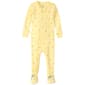 Baby Girl (12-24M) Carter''s 1Pc Lemon Prt Cotton Footed Pajama - image 1