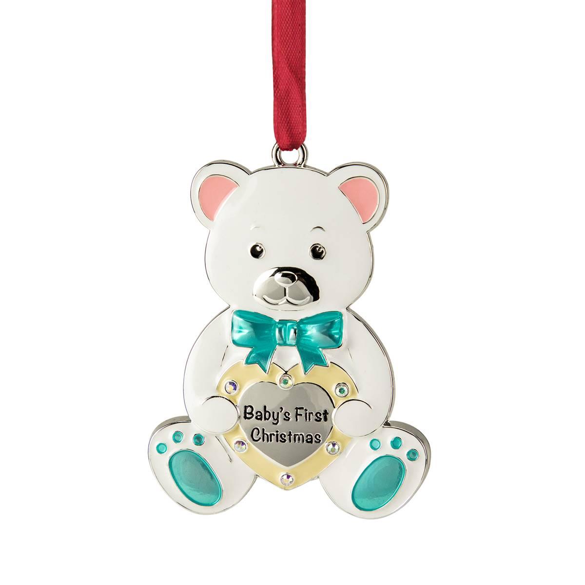 Northlight Seasonal 3in. Bear Baby’s First Christmas...