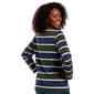 Petite Hasting & Smith Long Sleeve Rugby Stripe V Neck Tee - image 5