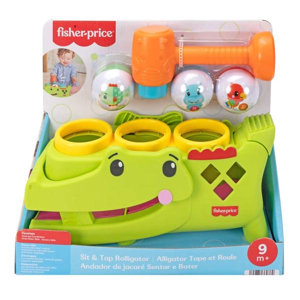 Fisher-Price® Tap & Roll Alligator
