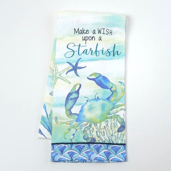 Blue Crab Dual Kitchen Towel - image 