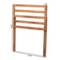 Baxton Studio Akemi Ash Walnut Finished Wood Twin Size Headboard - image 5
