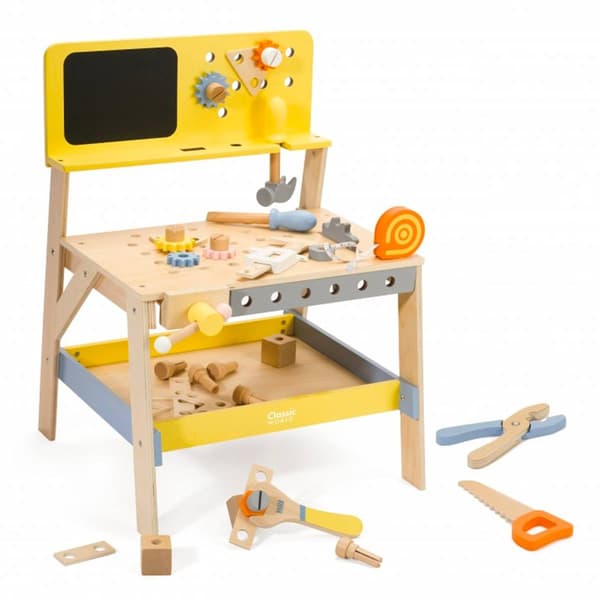 Classic Toy Wood Workbench