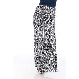 Womens White Mark Black Print Palazzo Pants