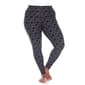 Plus Size White Mark High-Rise Heart Print Leggings - image 4