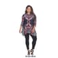 Plus Size White Mark Mixed Print Tunic - image 5