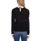 Womens Cece Long Sleeve Contrast Pearl Collar Sweater - image 2