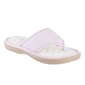 Womens Isotoner Eyelet Shield Thong Slippers - image 1