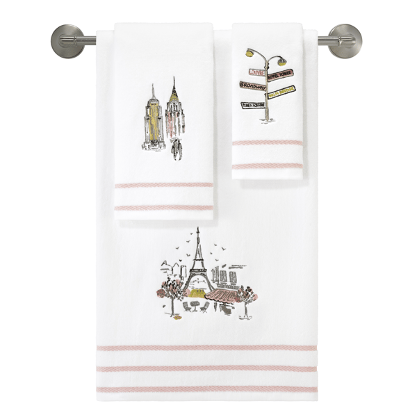 Nicole Miller City Girl Bath Towel
