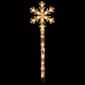 Northlight Seasonal 4 Snowflake Christmas Pathway Markers - image 5