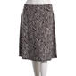 Womens NY Collection Pull On Abstract Leaf Skirt - image 2