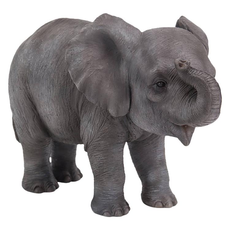 Hi-Line Gift Baby Elephant Garden Statue