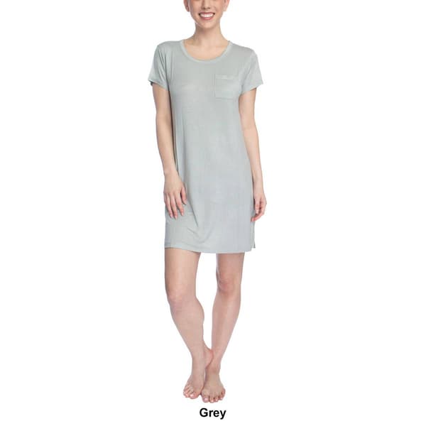 Plus Size Cool Girl Key Biscayne Solid Nightshirt Boscov's