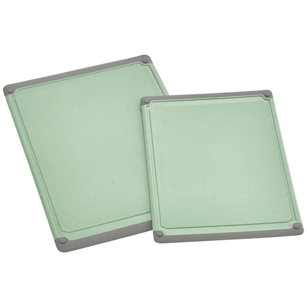 Famous Brand S/2 Wheat Straw Cutting Boards - image 