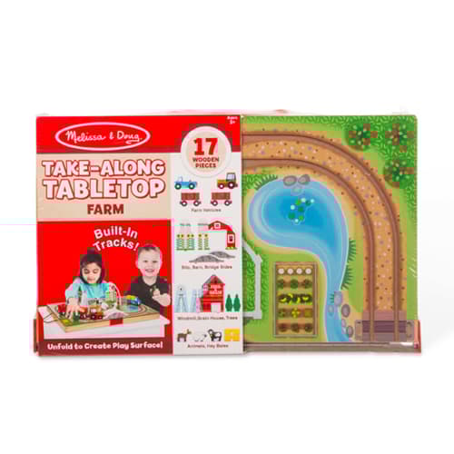 Melissa & Doug® Take Along Vehicle Farm Set