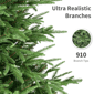 Puleo International 4.5ft. Pre-Lit LED Fraser Fir Christmas Tree - image 5