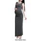 Womens Glow & Grow&#174; Sleeveless Solid Maternity Maxi Dress - image 4