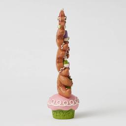 Jim Shore Gingerbread Christmas Stacked Christmas Figurine