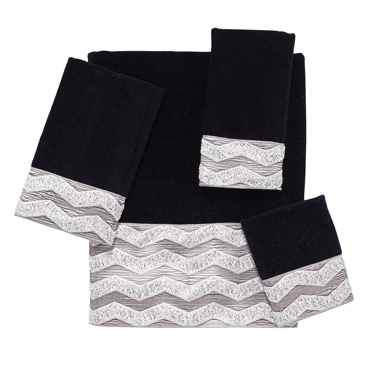Avanti Chevron Galaxy Bath Towel Collection