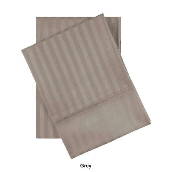 Superior 2pc. Egyptian Cotton Stripe Pillowcase Set