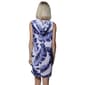 Womens J Valdi Palmera Sleeveless Zip Hoodie Swim Cover Up - image 2