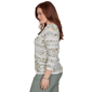 Petite Alfred Dunner Provence Paisley Stripe Sweater - image 4