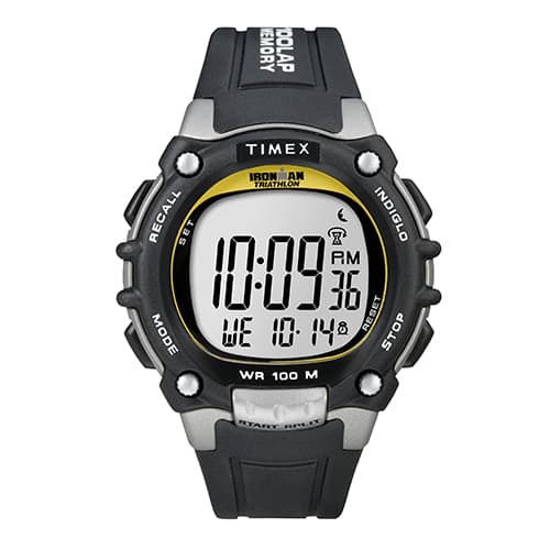 Mens Timex&#40;R&#41; Ironman Black/Grey Watch - T5E2319J - image 