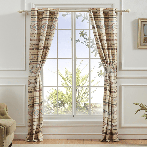 Greenland Home Fashions™ Phoenix 2pc. Grommet Curtain Panel Set