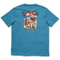 Mens Chaps Dog Short Sleeve Tee - Adriatic Blue - image 3