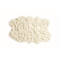HomeRoots Off White Faux Sheepskin Washable Area Rug - image 2